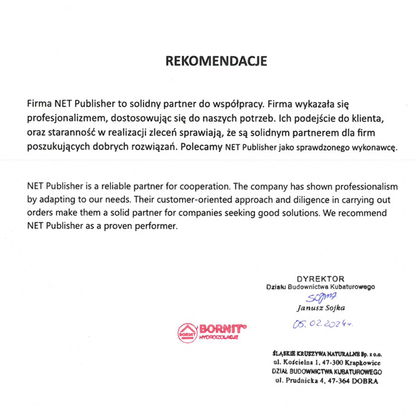 rekomendacje